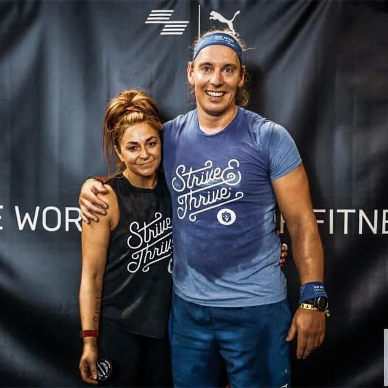 David Long and Anna Greco owners of CrossFit Cirencester